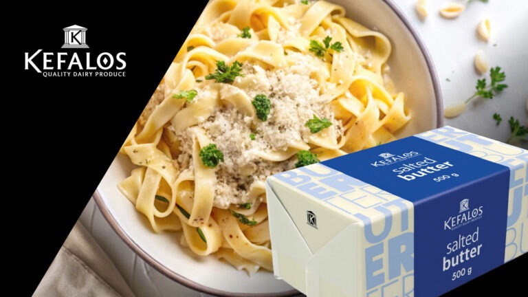 Herb Butter Pasta with Kefalos Parmesan