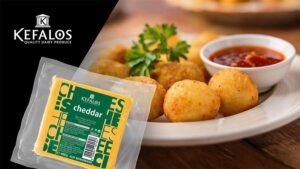 Kefalos Fried Cheese Puffs